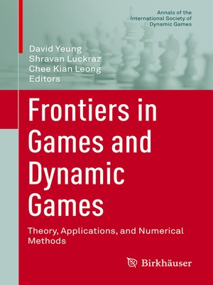 cover image of Frontiers in Games and Dynamic Games
